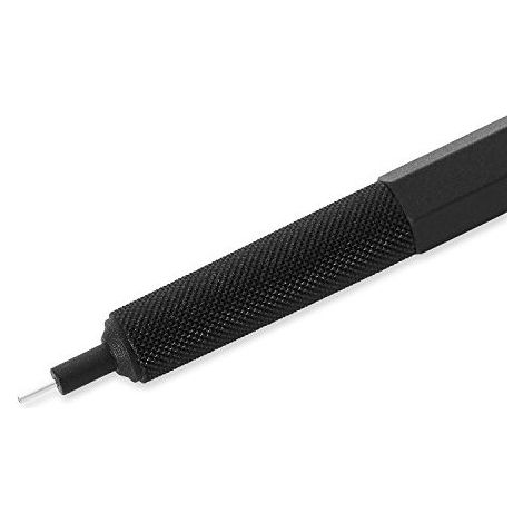 Ołówek automatyczny rOtring 600 metalowy 0.7mm, czarny - 2